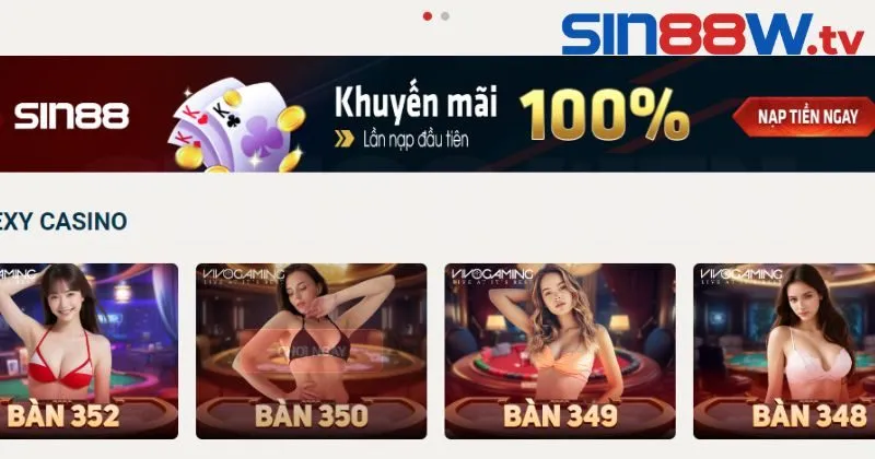 Hướng dẫn đăng ký tài khoản chơi Sexy Casino Live tại Sin88 nhanh chóng, chính xác
